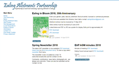 Desktop Screenshot of ealingallotmentspartnership.co.uk